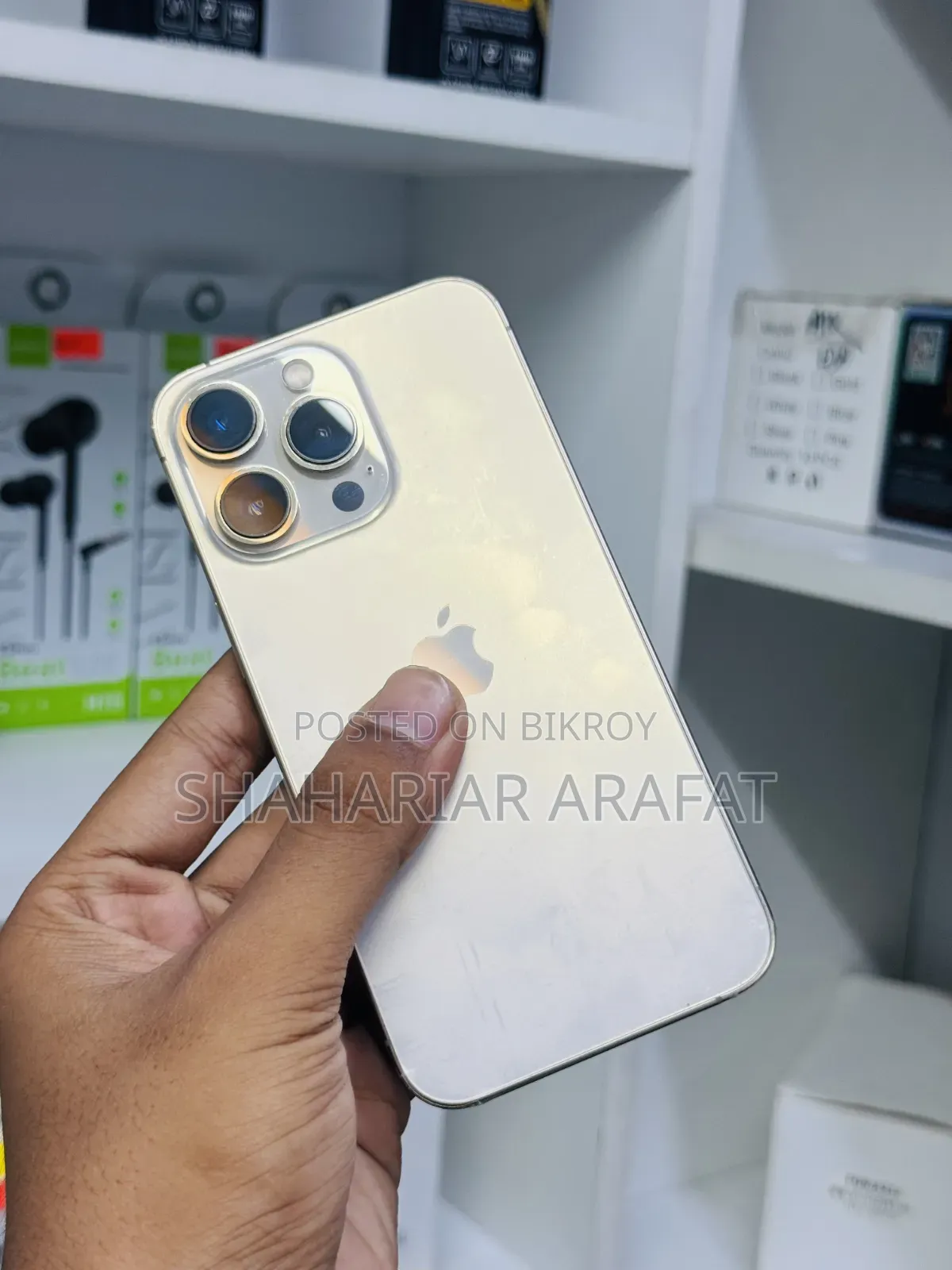নতুন অ্যাপল আইফোন ১৩ প্রো ৫১২ জিবি গোল্ড