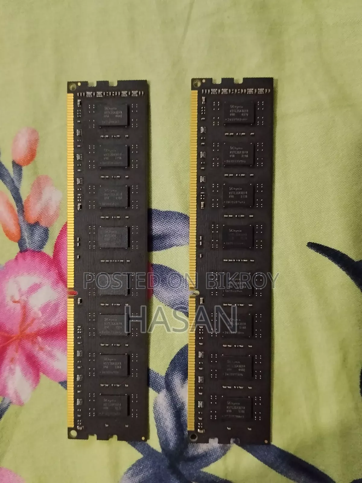Adata 8GB (2x4GB) DDR3 1333MHz Desktop RAM – Excellent Condition