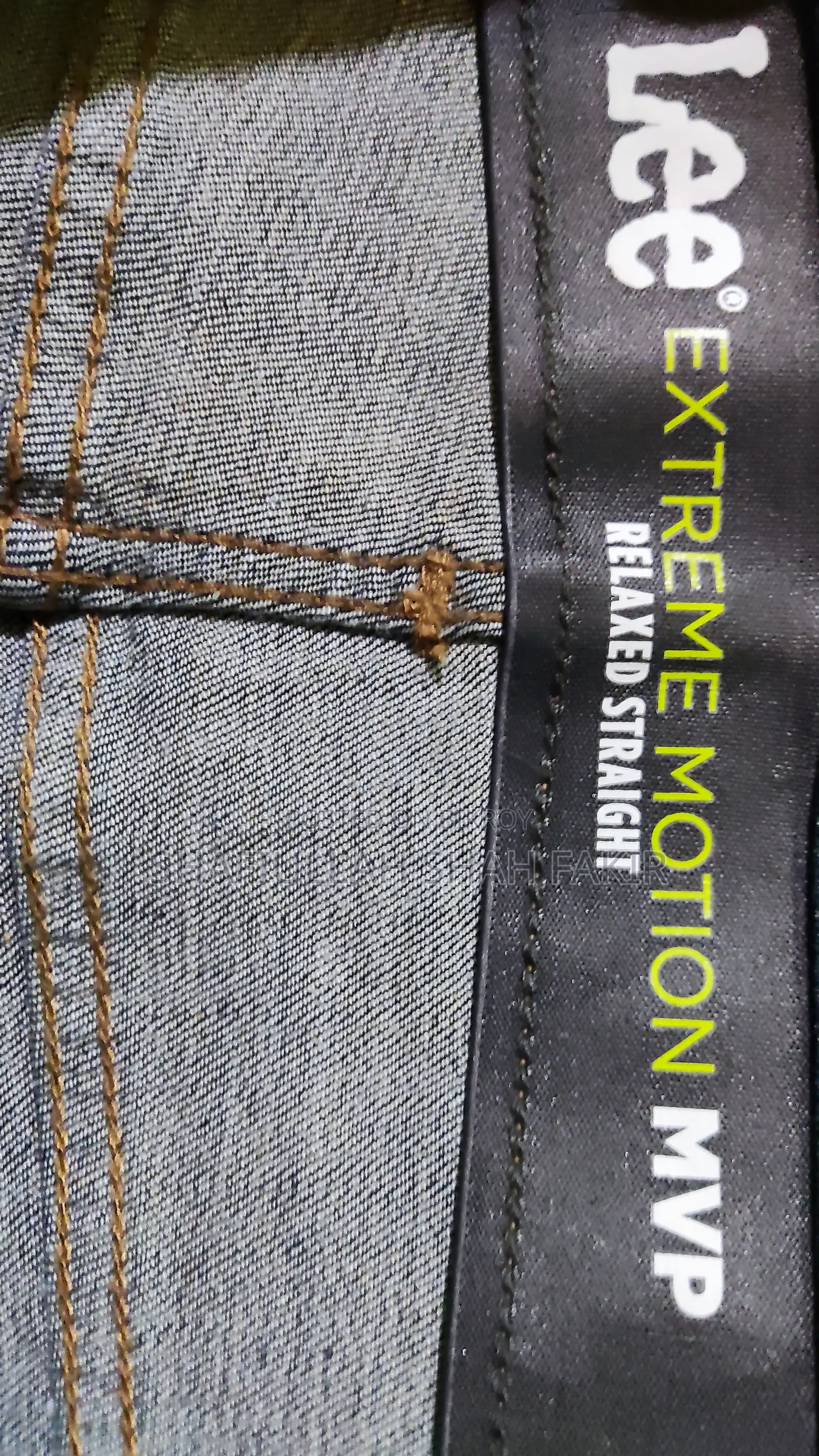 Original Lee Brand New Denim Jeans Pant (Size 32-34) Navy Blue