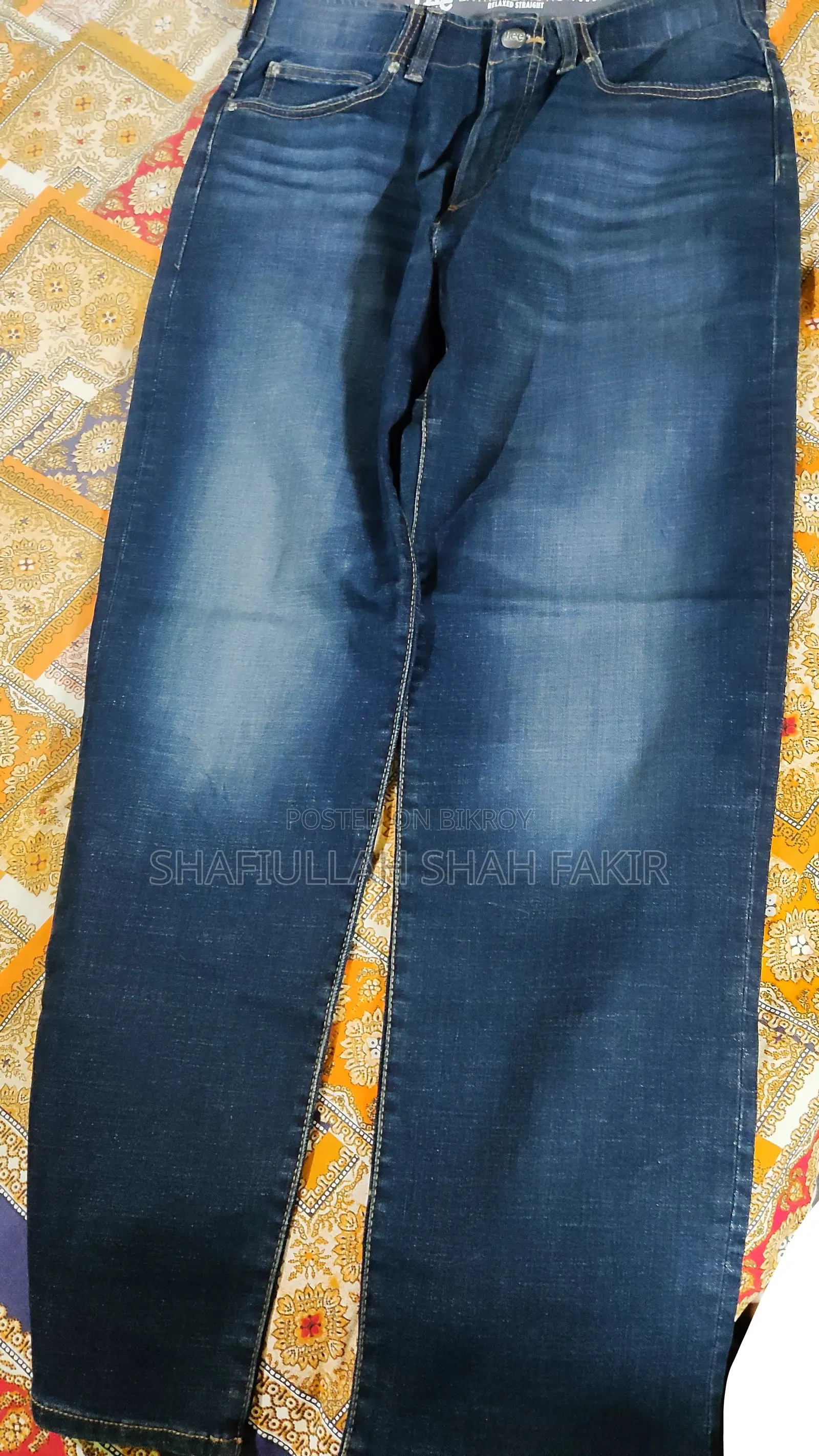 Original Lee Brand New Denim Jeans Pant (Size 32-34) Navy Blue