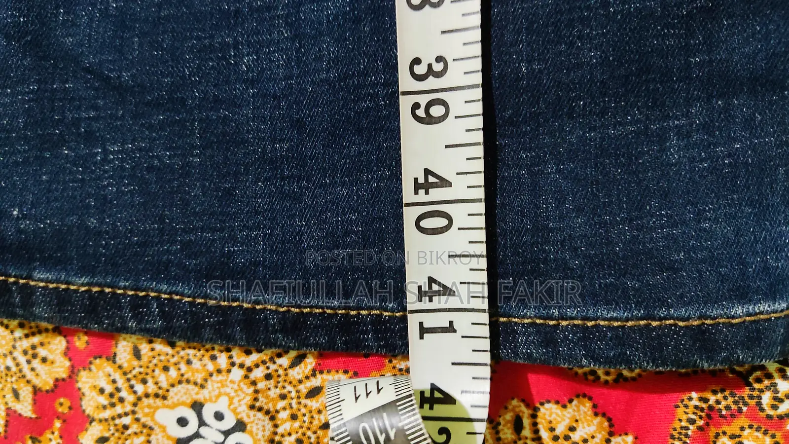 Original Lee Brand New Denim Jeans Pant (Size 32-34) Navy Blue