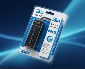 4-Port High-Speed USB 3.0 Hub [New]