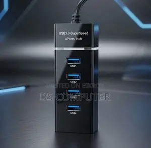 4-Port High-Speed USB 3.0 Hub [New]