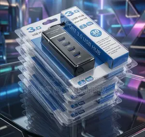 4-Port High-Speed USB 3.0 Hub [New]