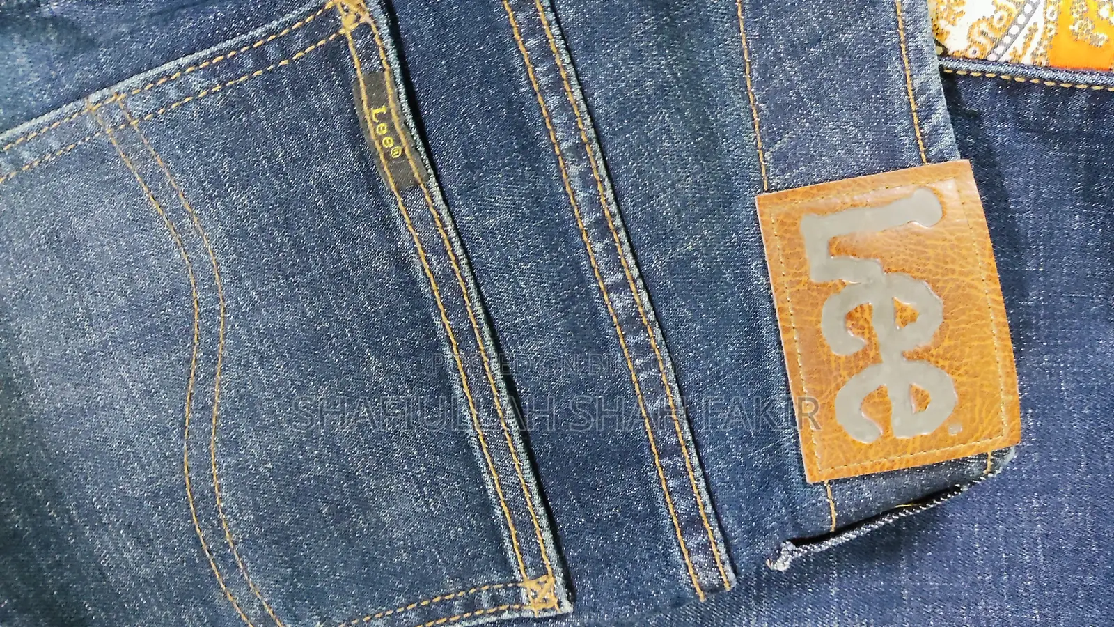 Original Lee Brand New Denim Jeans Pant (Size 32-34) Navy Blue