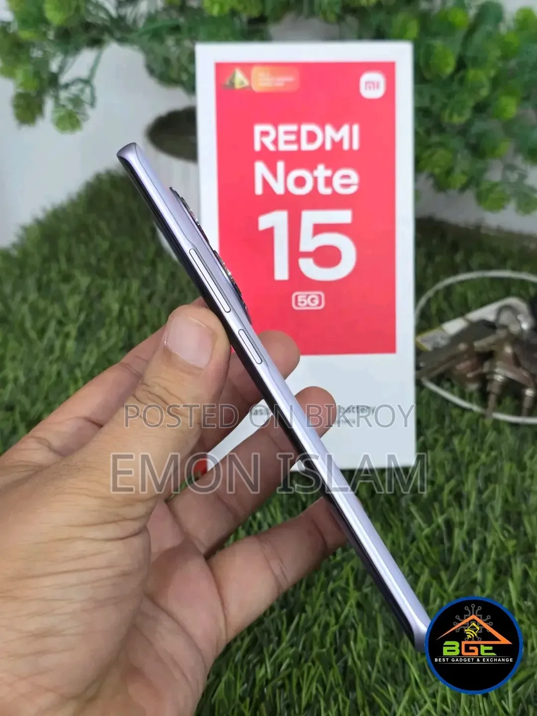 নতুন Xiaomi Redmi Note 15 ২৫৬ জিবি পিঙ্ক