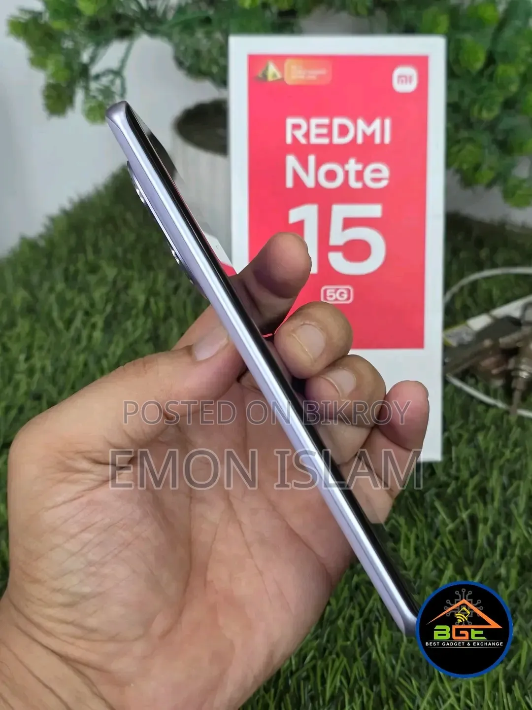 নতুন Xiaomi Redmi Note 15 ২৫৬ জিবি পিঙ্ক