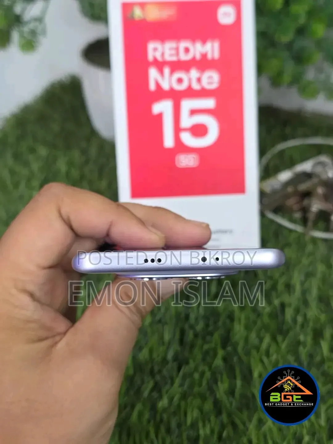 নতুন Xiaomi Redmi Note 15 ২৫৬ জিবি পিঙ্ক