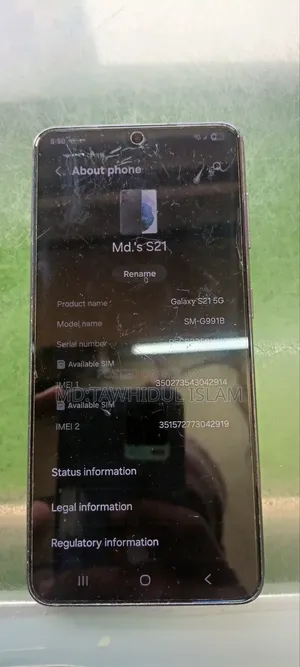Samsung Galaxy S21 5G 128 GB Black