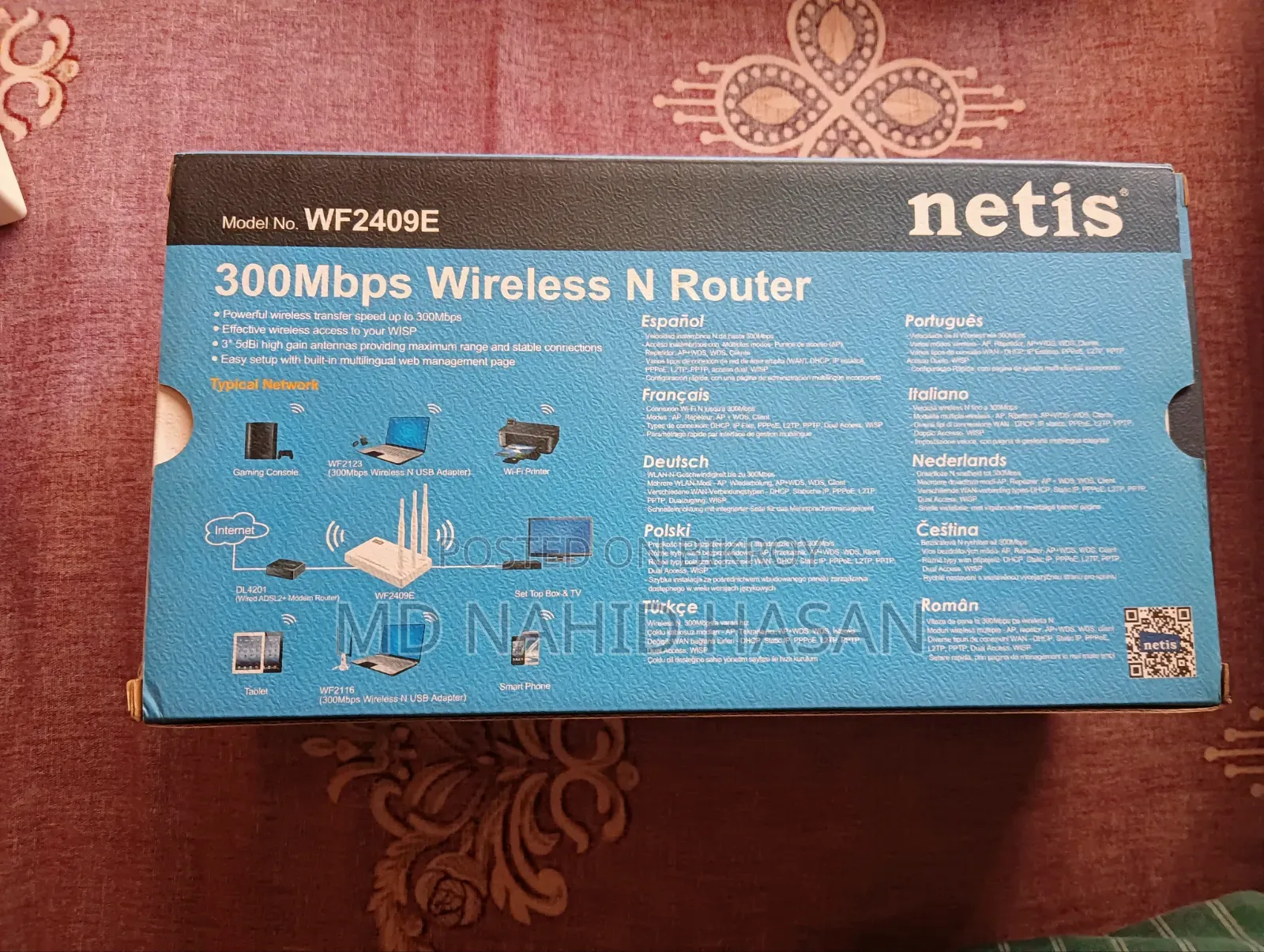 Netis Wf2409e 300mbps Wireless N Router