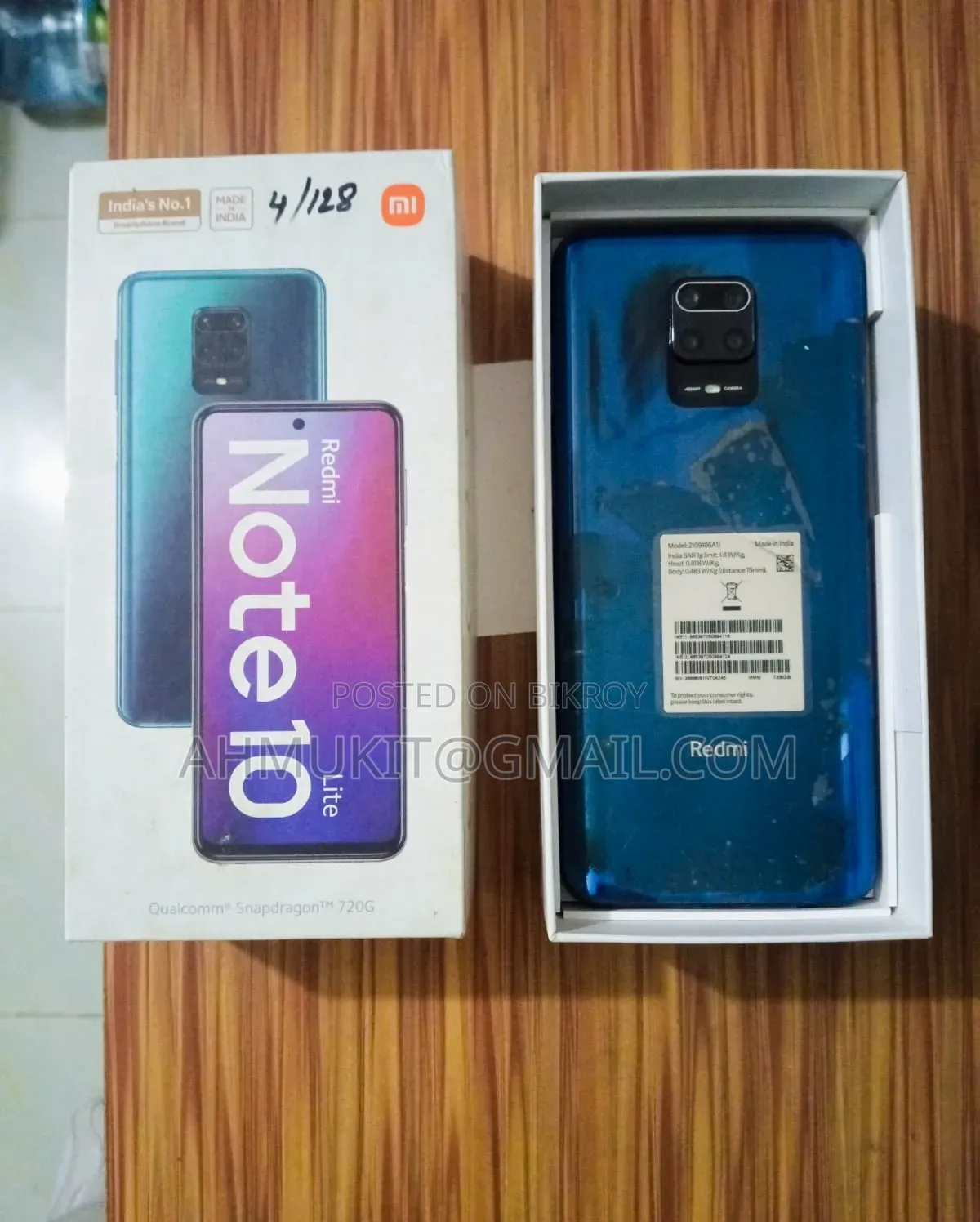 Xiaomi Mi Note 10 Lite 128 GB Blue