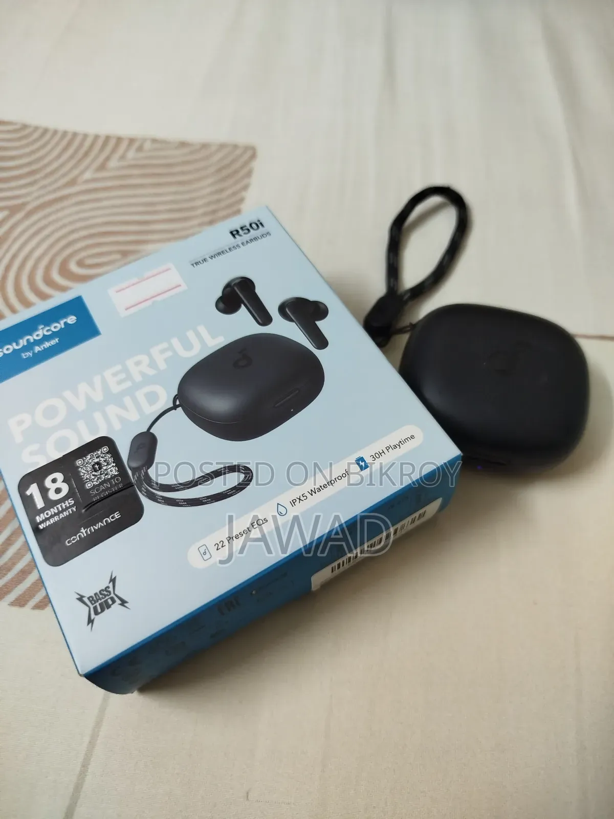 Anker Soundcore R50i TWS (Black) - 10 Months Official