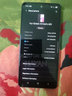Samsung Galaxy A53 5G 256 GB Black