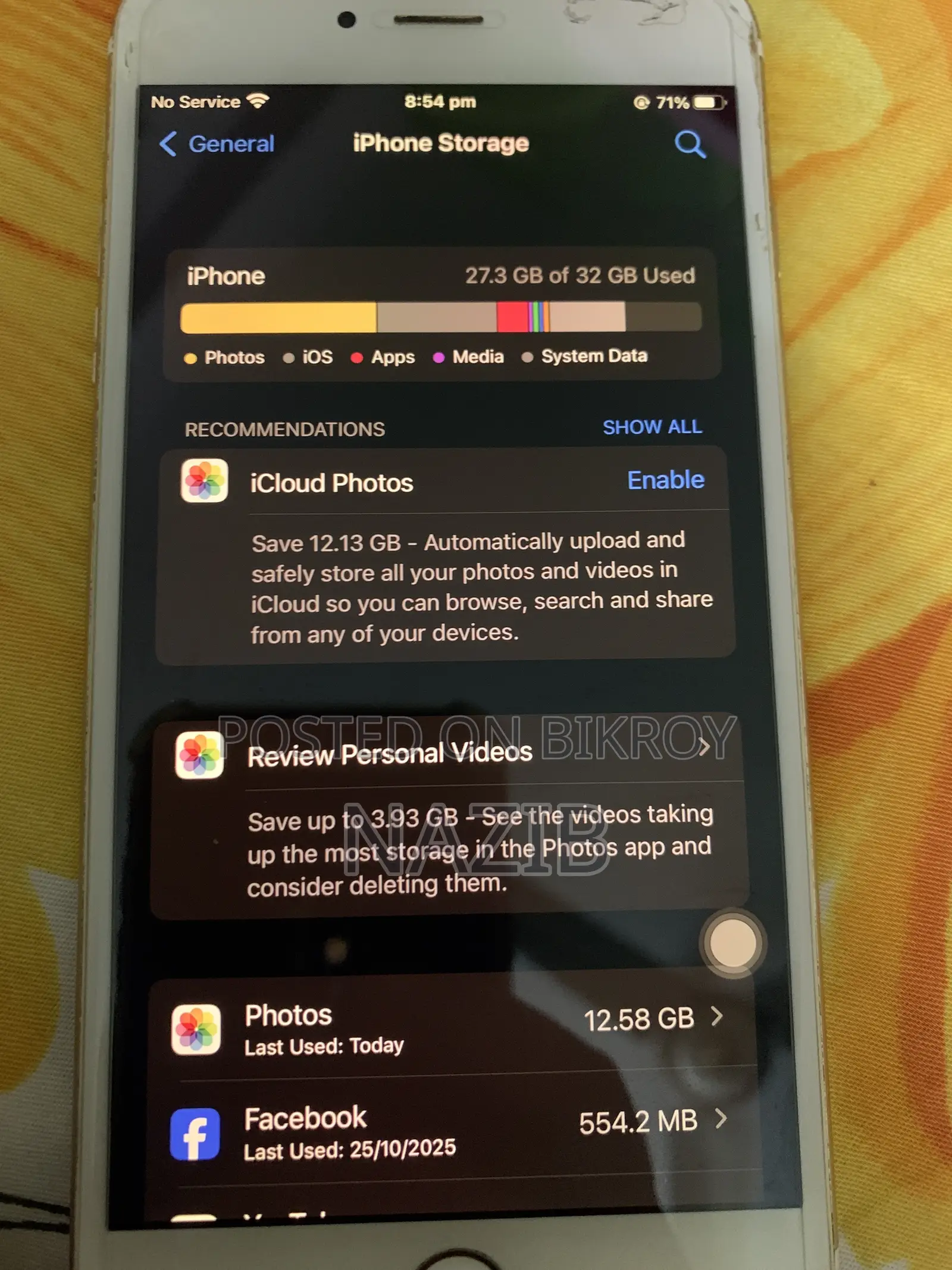 Apple iPhone 6s Plus 32 GB Gold