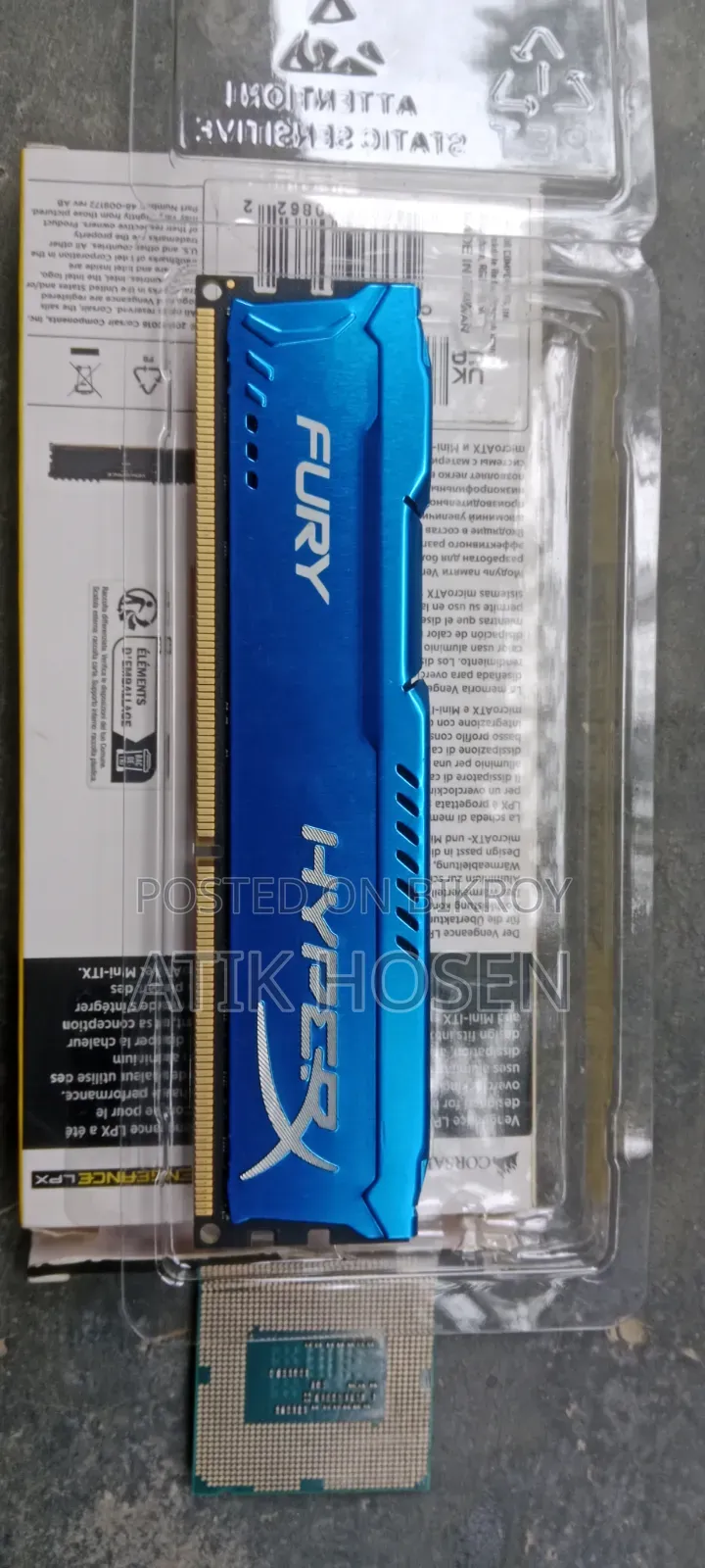 8gb Ddr3 Ram Kingston Fury Hyper X