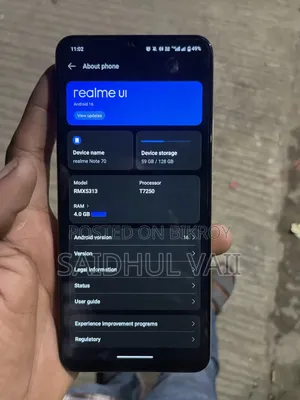 Realme Note 70T 128 GB Rose Gold