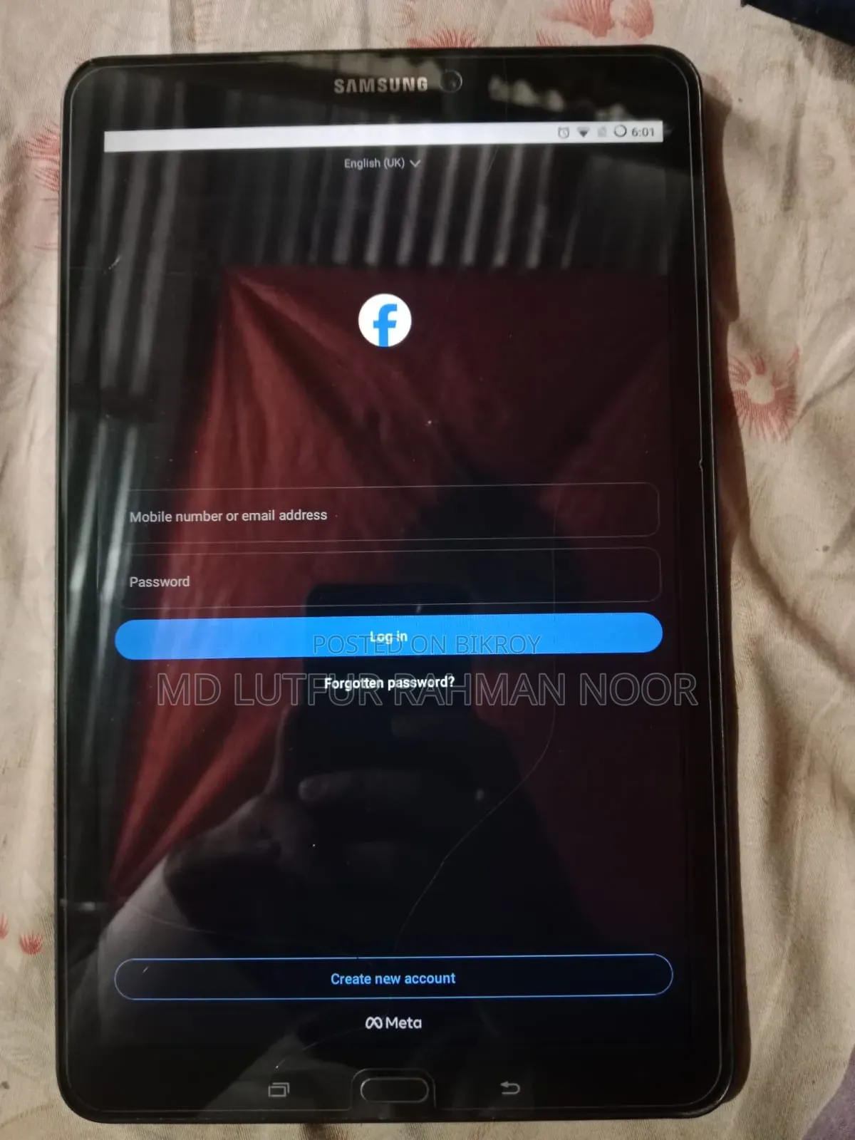 Samsung Galaxy Tab E 9.6 8 GB Black