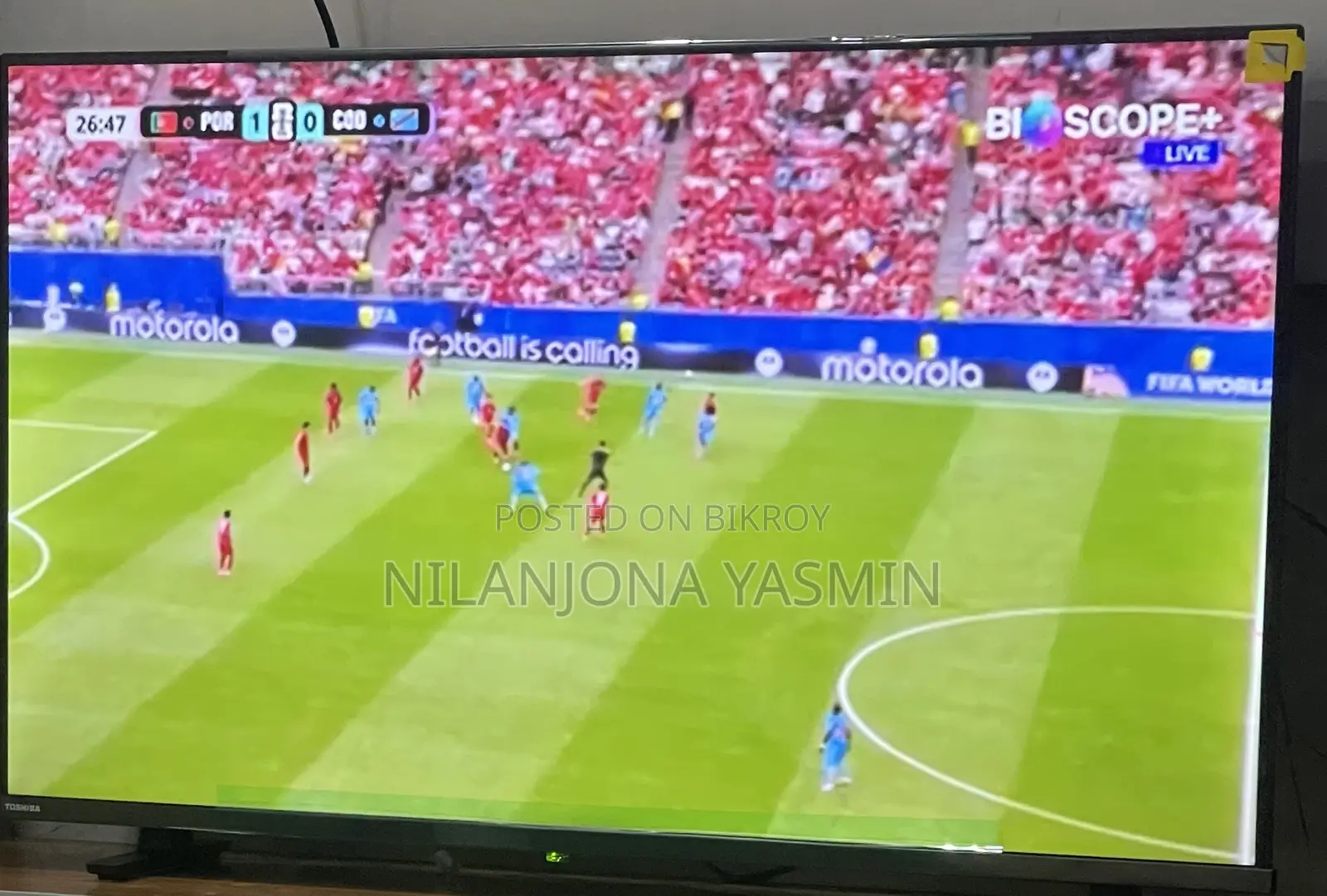 Toshiba TV (Model No 43v35mp)