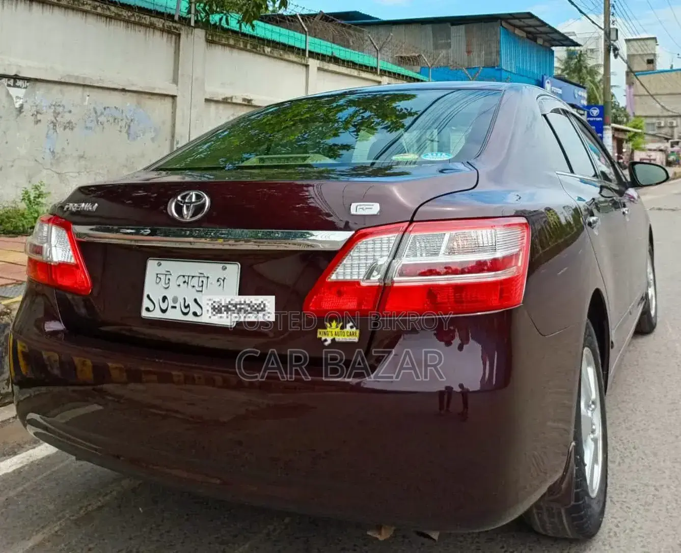 Toyota Premio 2015 Maroon