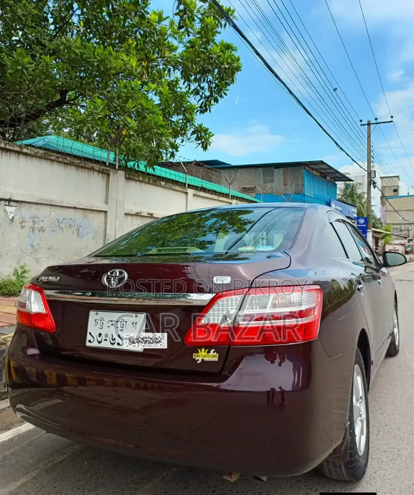 Toyota Premio 2015 Maroon