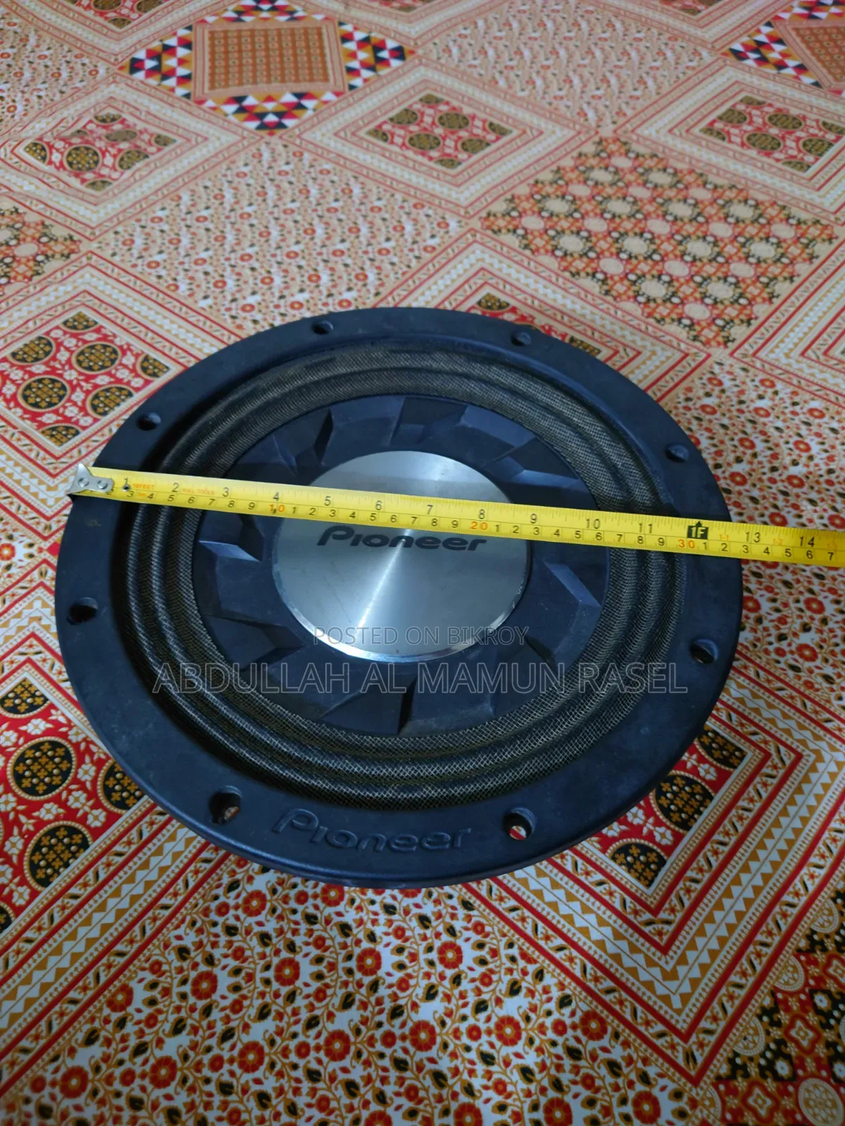 Pioneer Ts-Sw1241d Shallow Mount Subwoofer