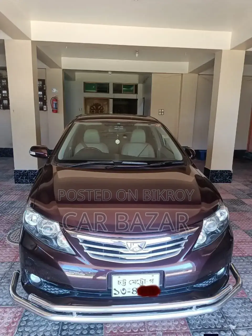 Toyota Allion 2012 Maroon