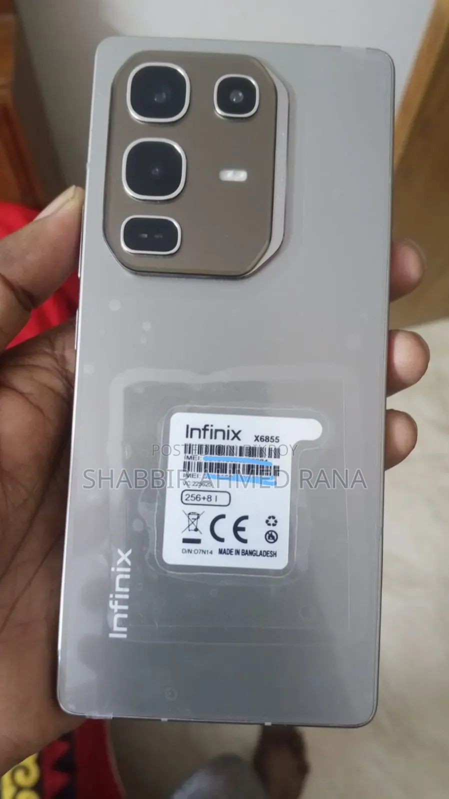 Infinix Note 40 Pro 256 GB Black