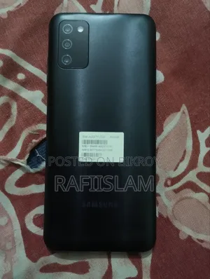 স্যামসাং গ্যালাক্সি এ০৩এস ৬৪ জিবি কালো