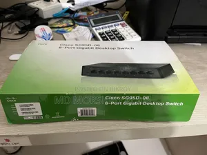 Cisco Sg95d-08 8-Port Gigabit Desktop Switch Box.