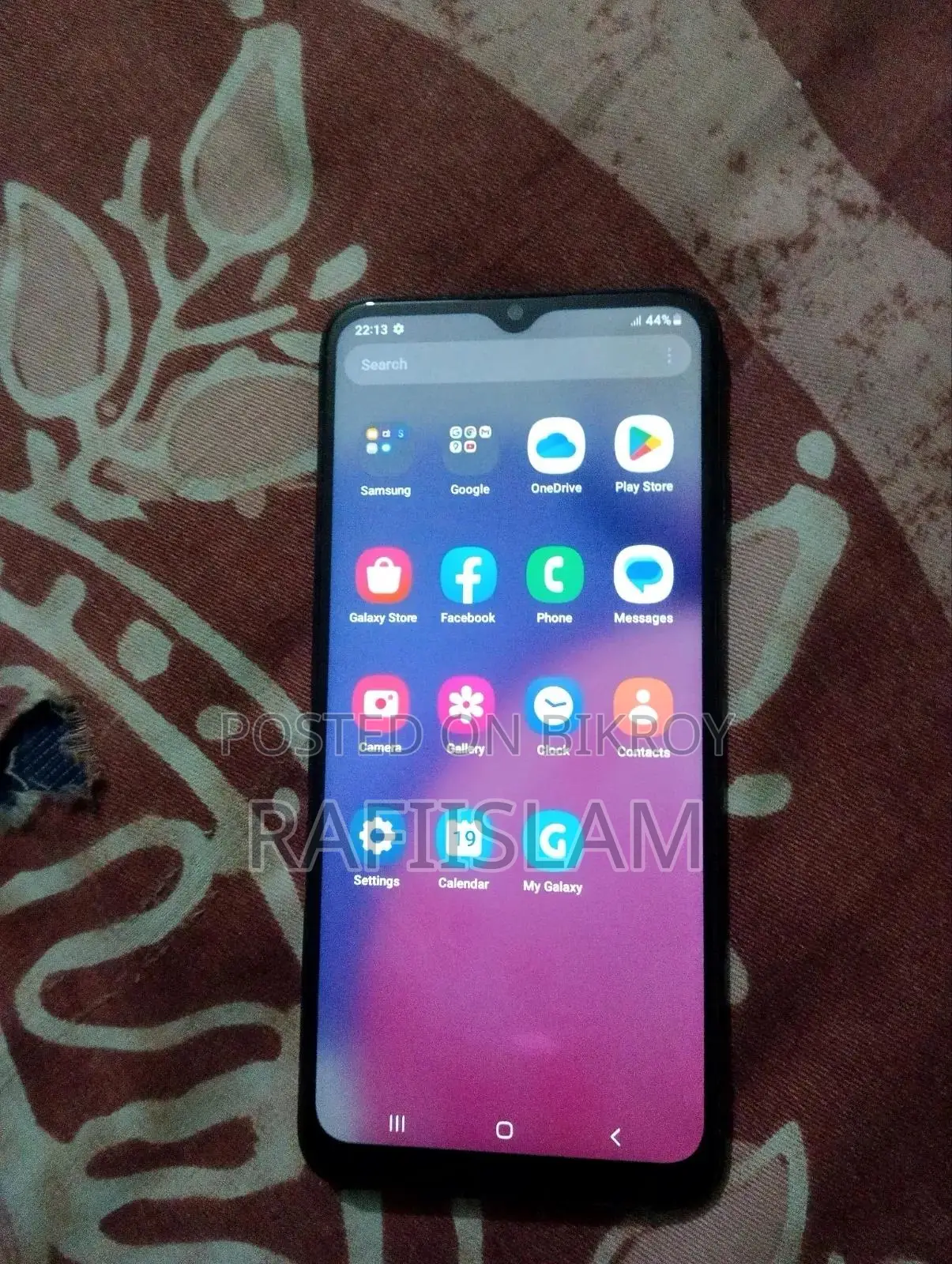 স্যামসাং গ্যালাক্সি এ০৩এস ৬৪ জিবি কালো