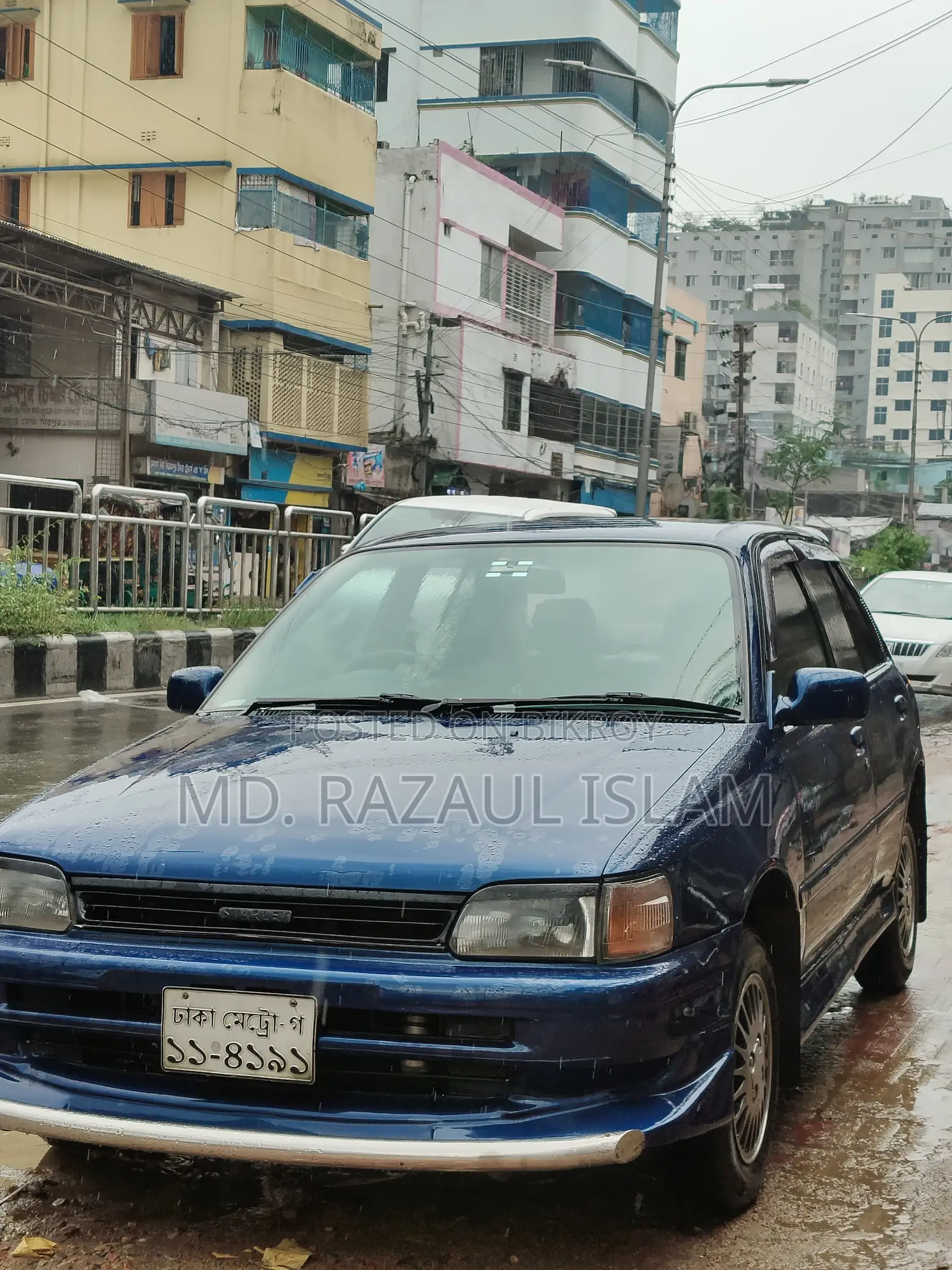 Toyota Starlet 1990 Blue