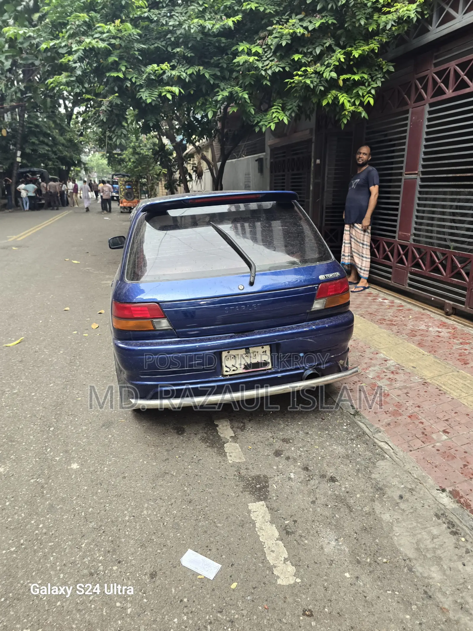 Toyota Starlet 1990 Blue
