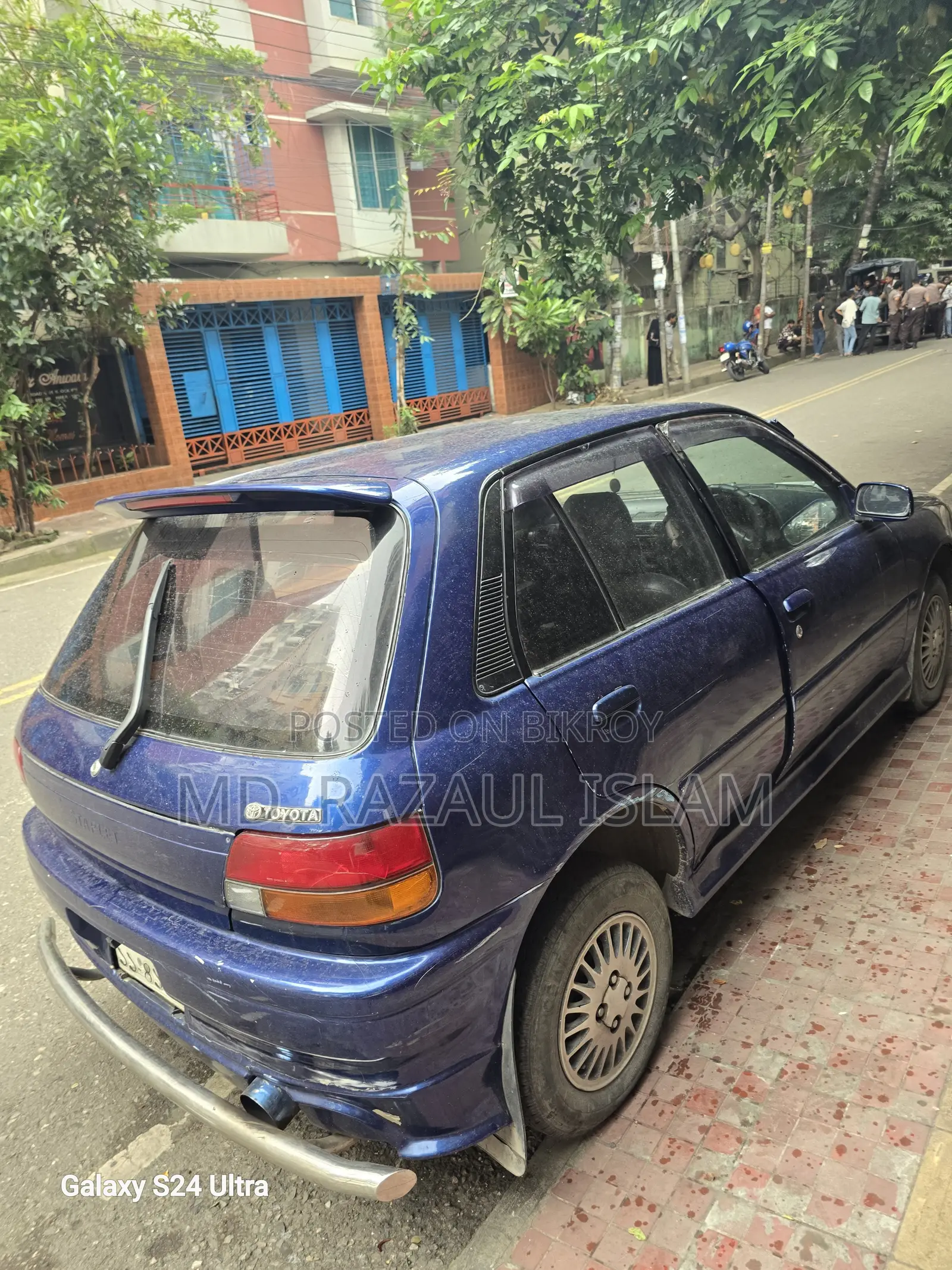 Toyota Starlet 1990 Blue