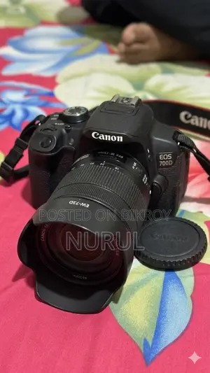 Canon 700d DSLR ক্যামেরা | চমৎকার কন্ডিশন ১০০% গ্যারান্টি