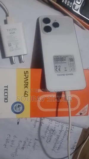 Tecno Spark 40 128 GB White