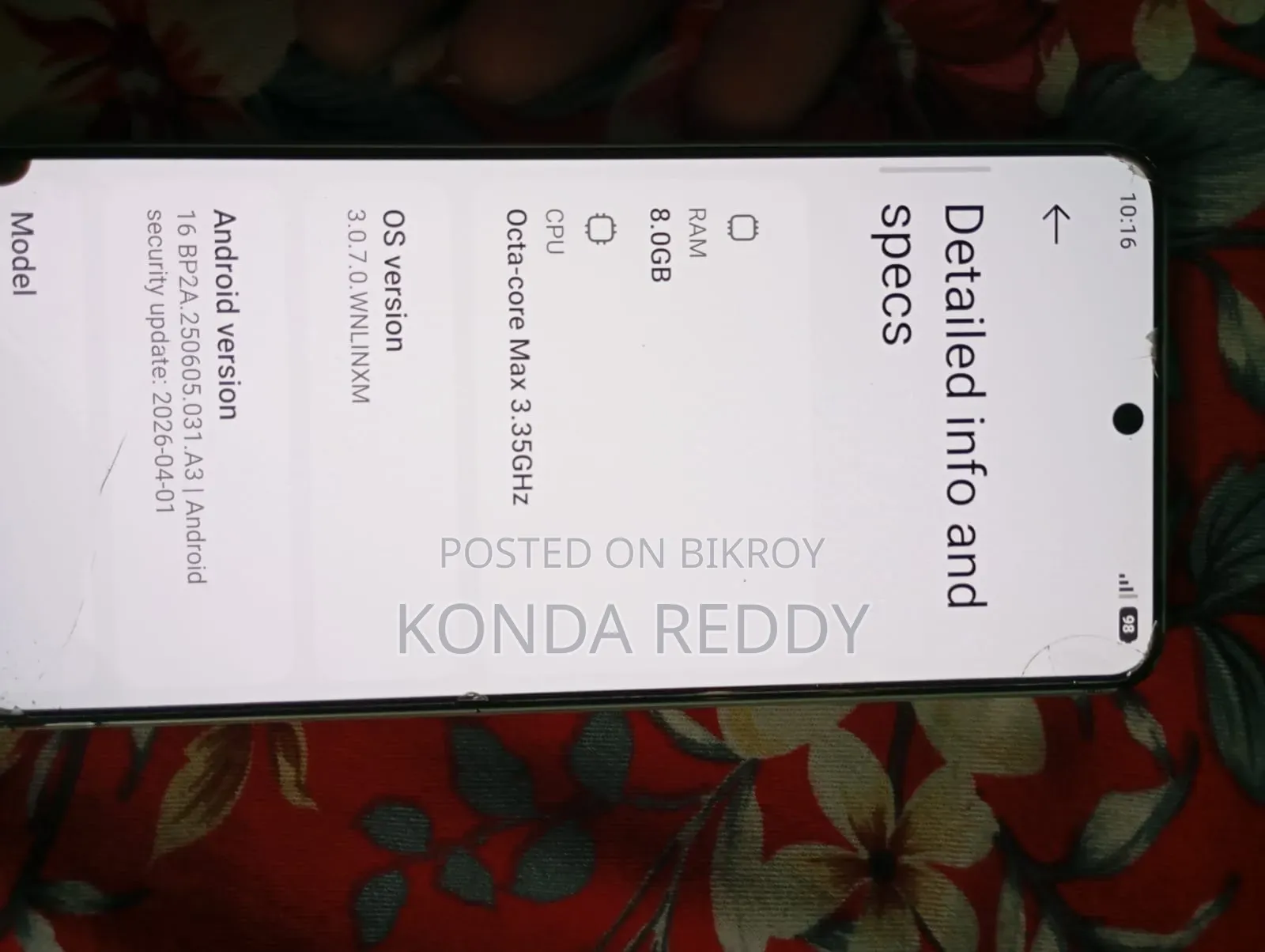 New Xiaomi Poco X6 Pro 256 GB Silver