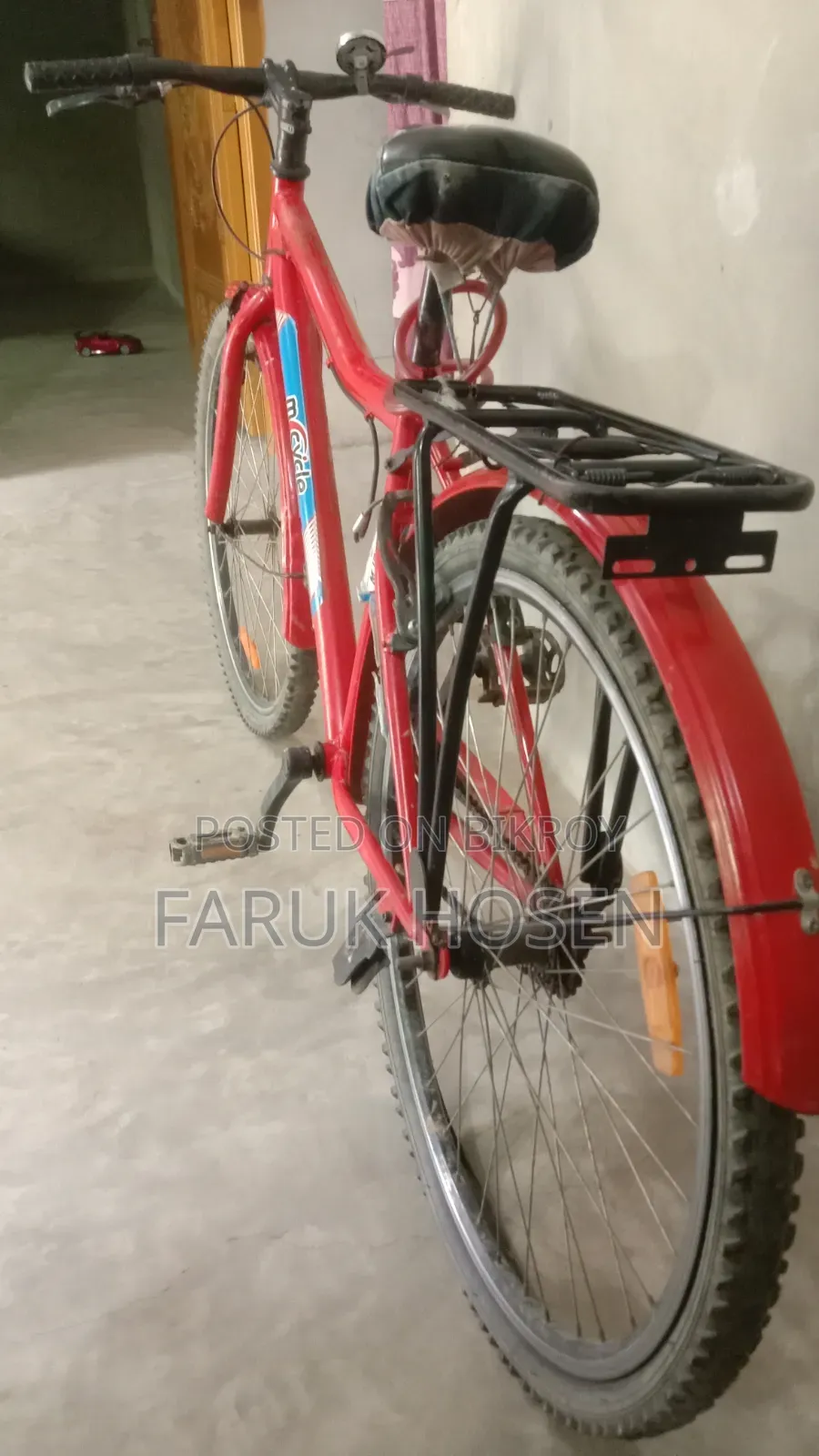 Bicycle for human transportation