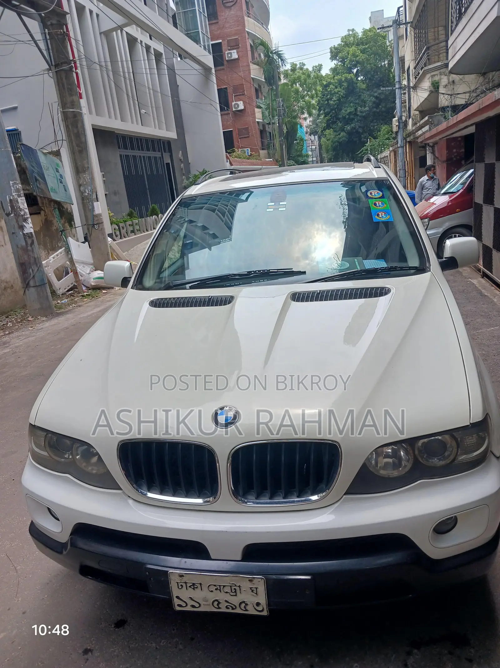 BMW X5 4.8 IS Sports Activity 2004 Pearl