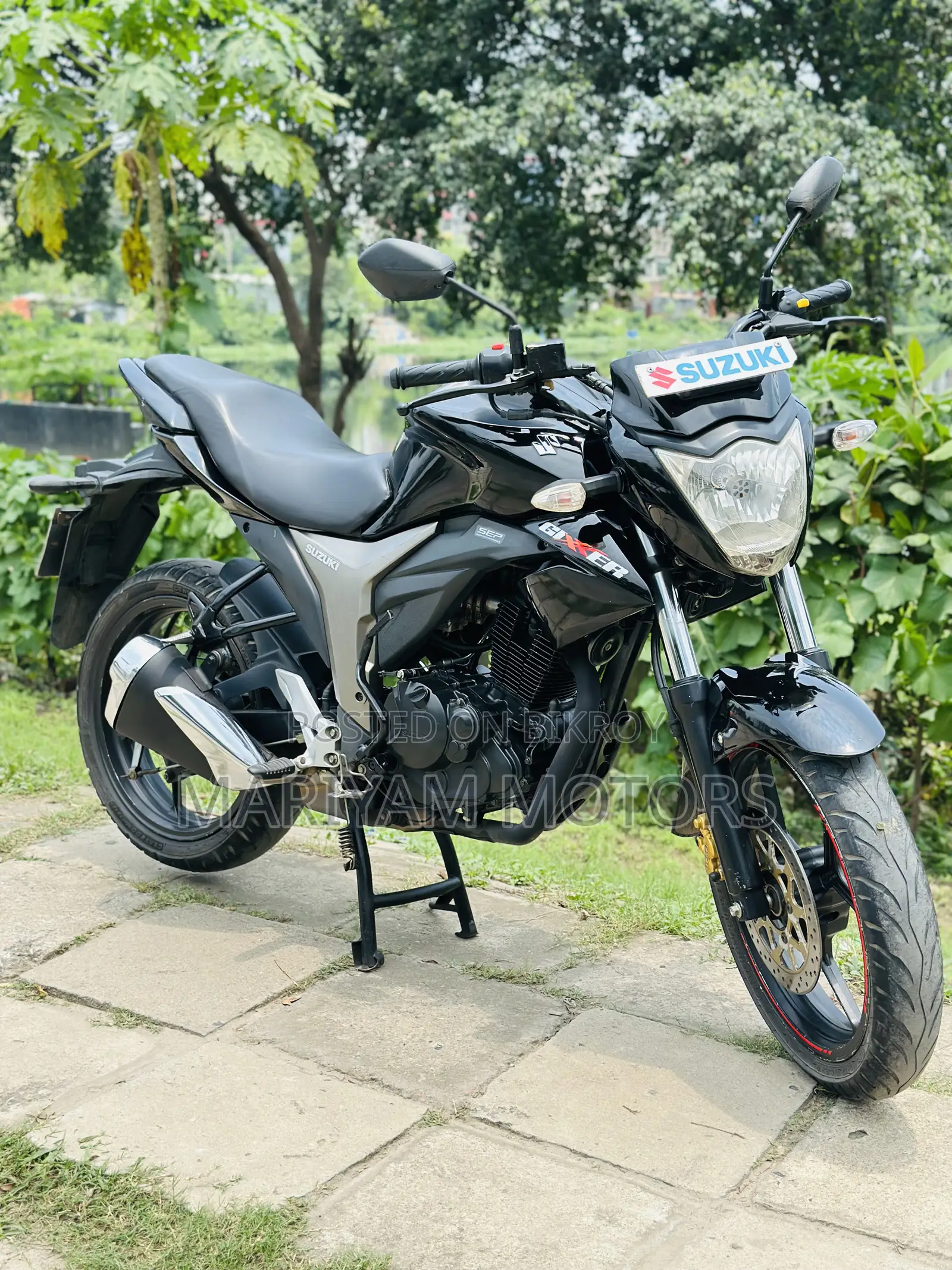 Suzuki Gixxer Monotone 2023 Black