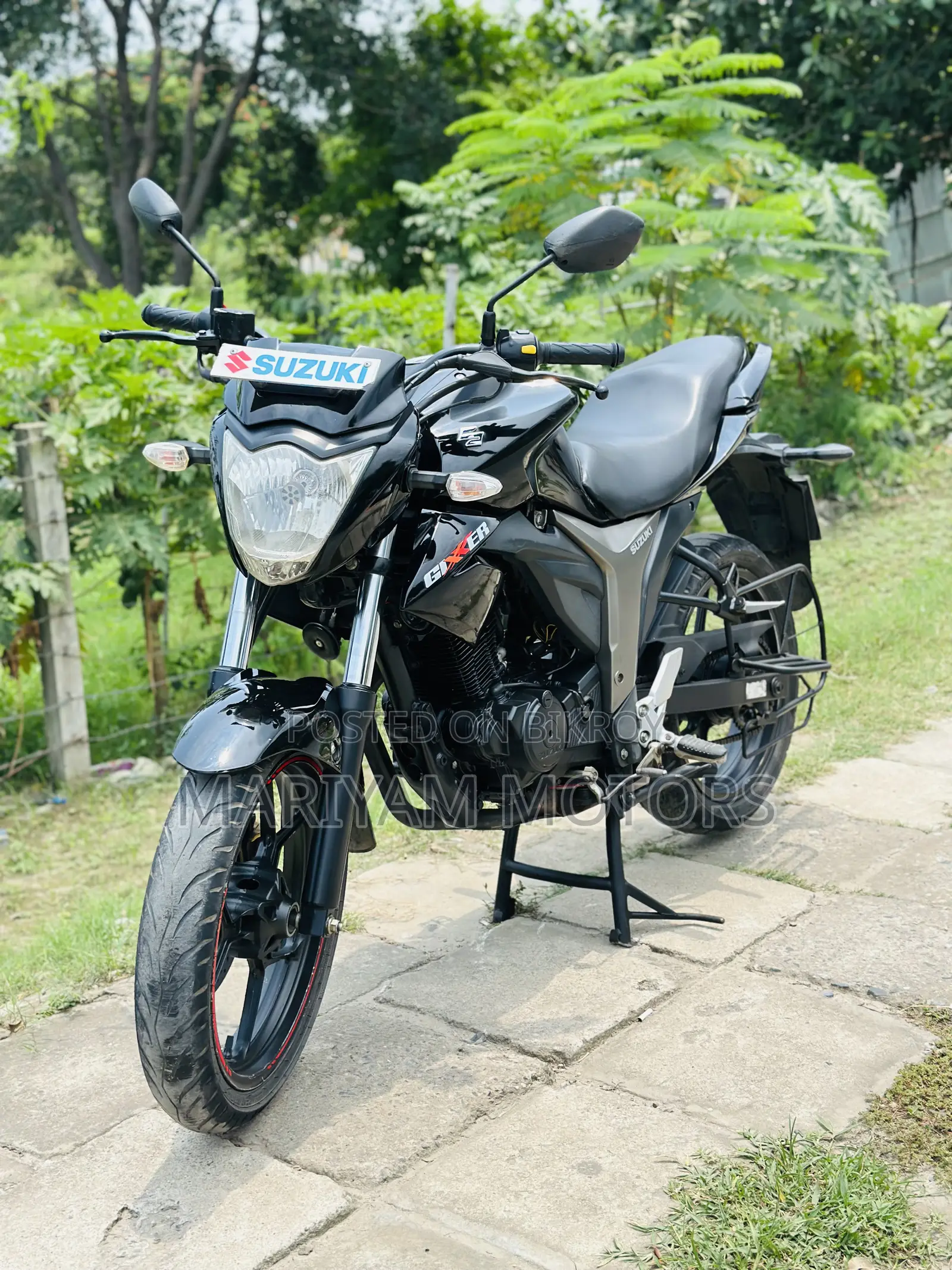 Suzuki Gixxer Monotone 2023 Black