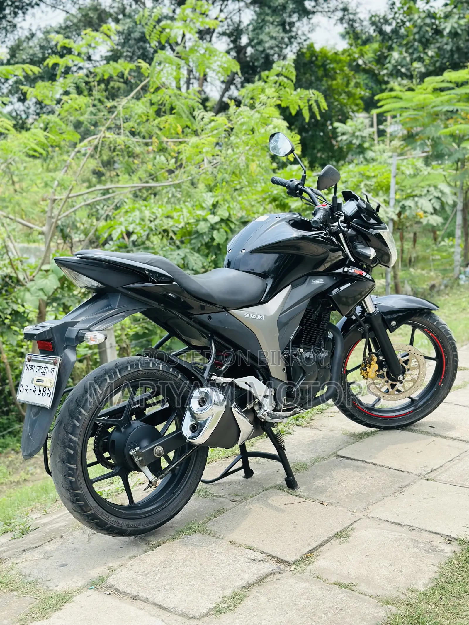 Suzuki Gixxer Monotone 2023 Black