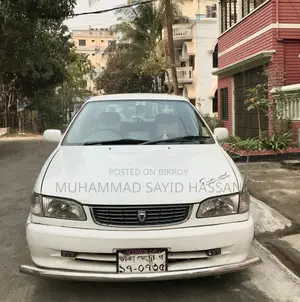 টয়োটা করোল্লা অটোমেটিক ১৯৯৯ সাদা