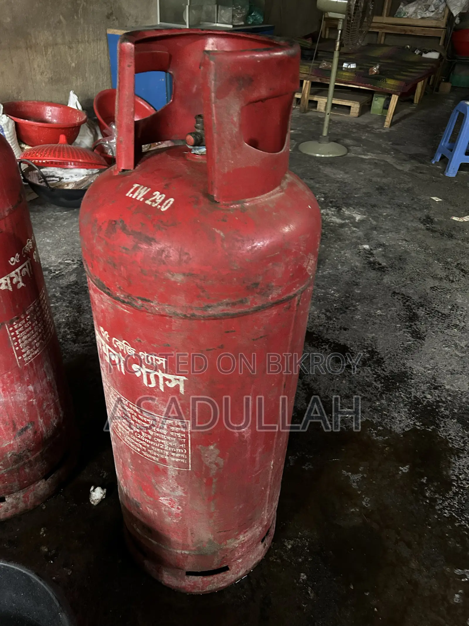 কমার্শিয়াল ৩৫ কেজি যমুনা গ্যাস সিলিন্ডার বিক্রি হবে (ব্যবহৃত)