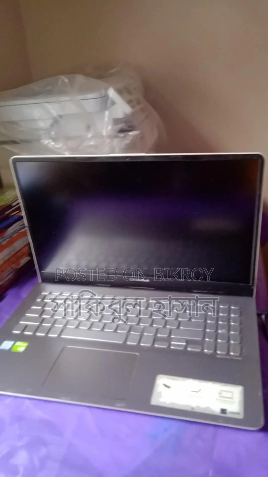 Laptop Asus VivoBook S15 S530UN 8GB Intel Core I5 SSD 512GB