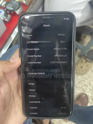 Apple iPhone 11 Pro 64 GB Black