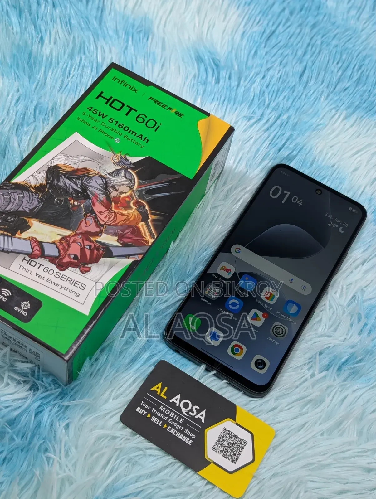 Infinix Hot 60i 256 GB Black