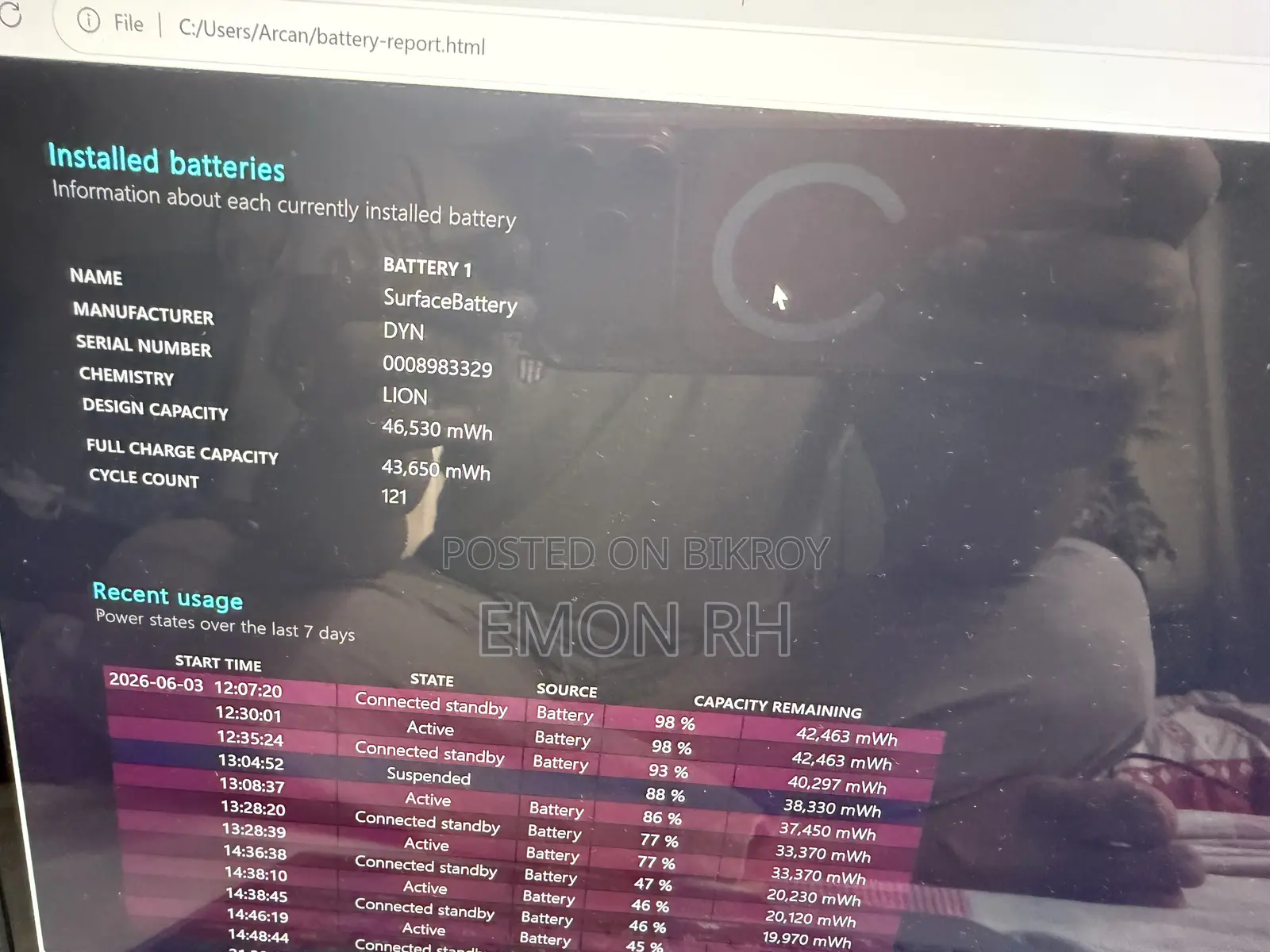 ল্যাপটপ Microsoft Surface Pro 9 8GB Intel Core i5 eMMC 256GB