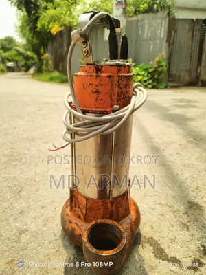 Running motor like shallow engine water pump 2 Hp