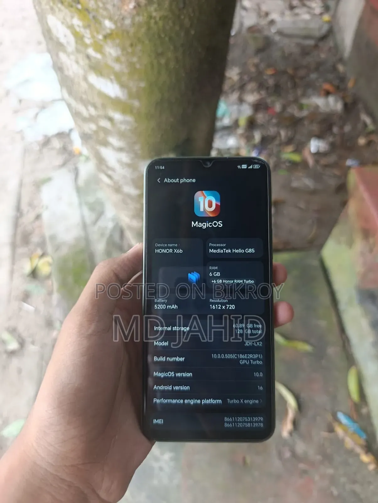Honor X6b 128 GB Green