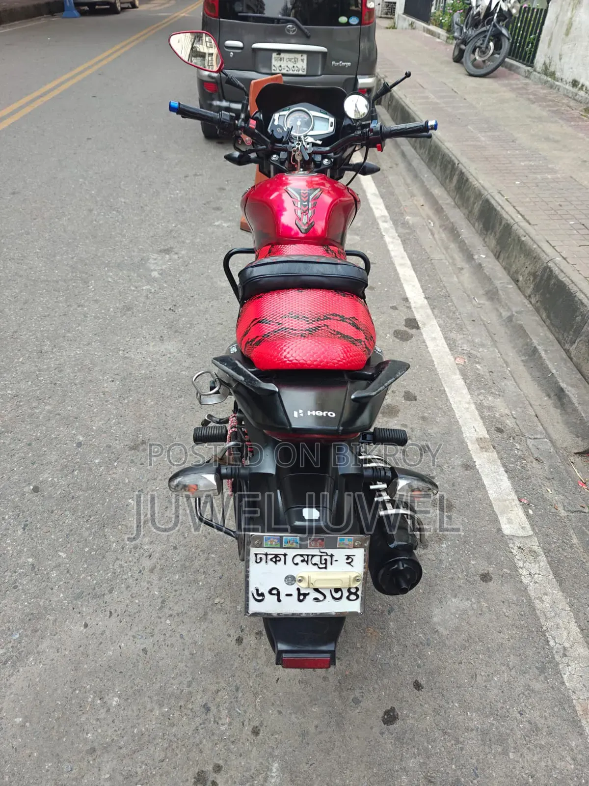 Hero Dawn 125 2021 Red